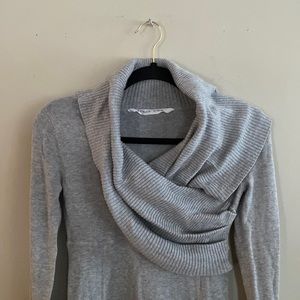 Athleta, XS, sweater dress, grey, gray